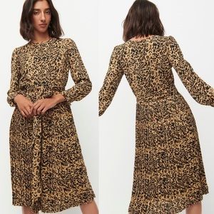 J Crew Leopard Print Dress size 10